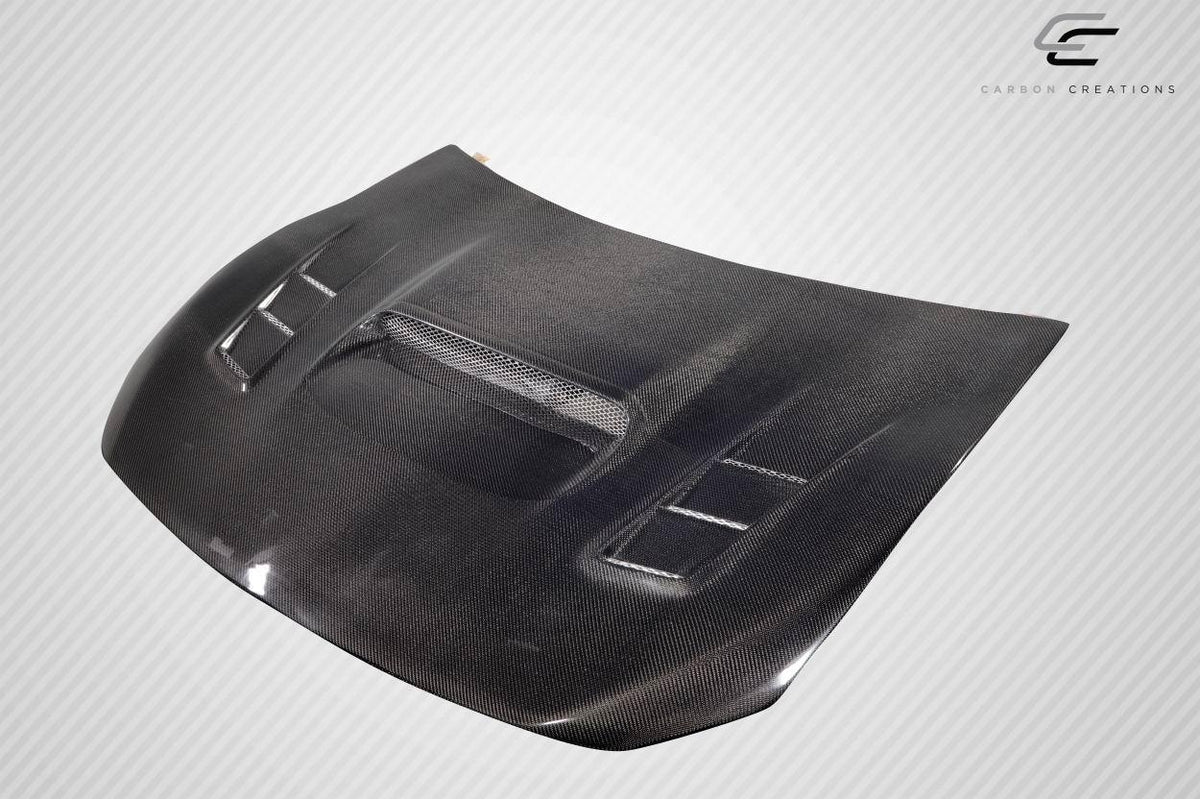 2013-2020 Scion FR-S Toyota 86 Subaru BRZ STI Look Hood, Carbon Fiber - view 3