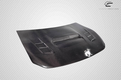 2013-2020 Scion FR-S Toyota 86 Subaru BRZ STI Look Hood, Carbon Fiber - view 4