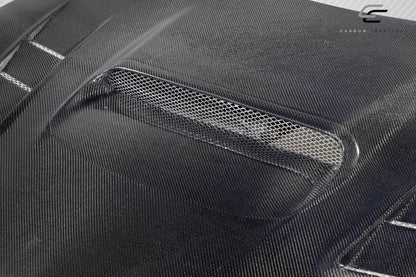 2013-2020 Scion FR-S Toyota 86 Subaru BRZ STI Look Hood, Carbon Fiber - view 5