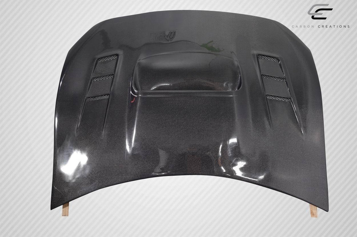 2013-2020 Scion FR-S Toyota 86 Subaru BRZ STI Look Hood, Carbon Fiber - view 7