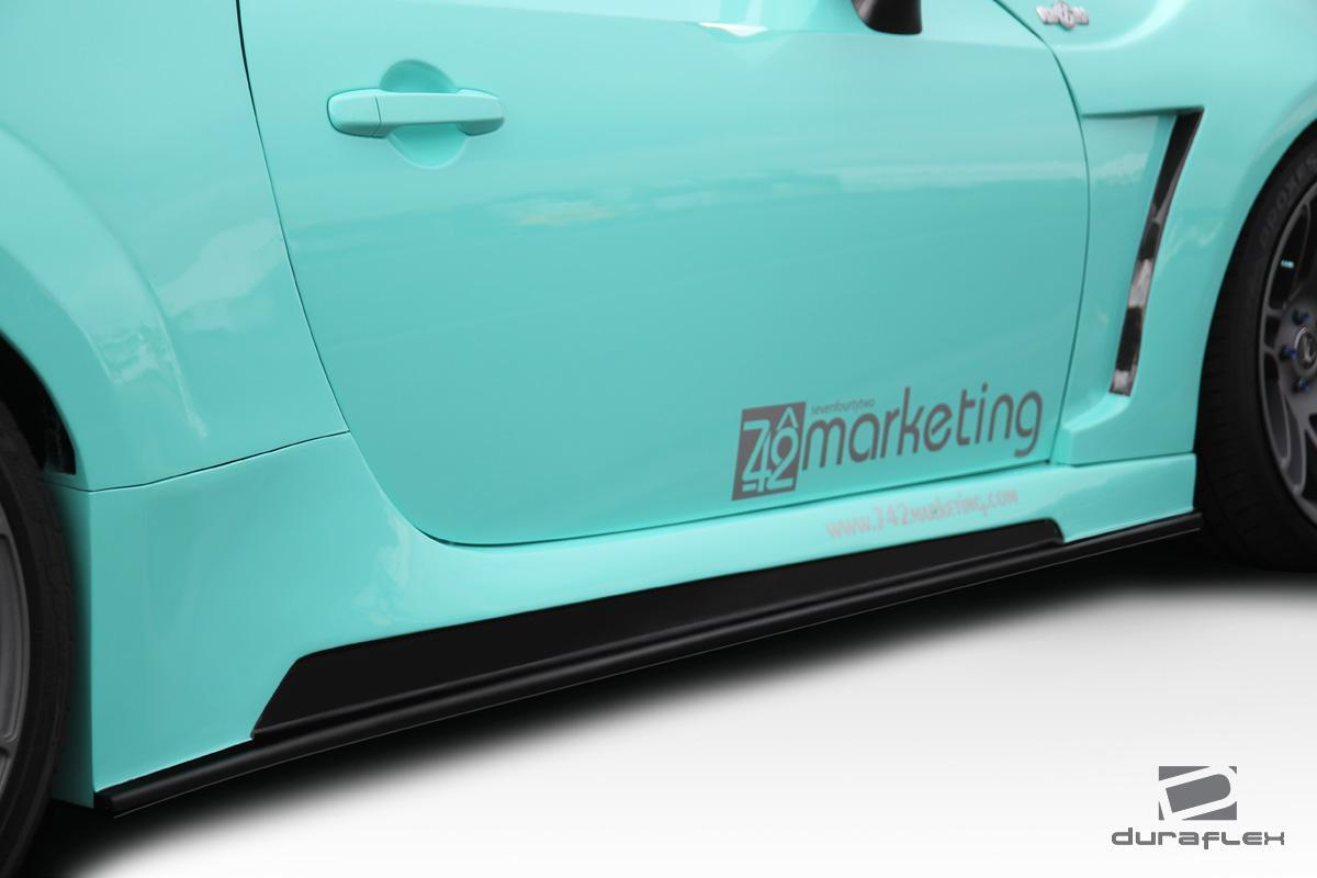 2013-2020 Scion FR-S Toyota 86 Subaru BRZ 86-R Side Skirts Rocker - view 2
