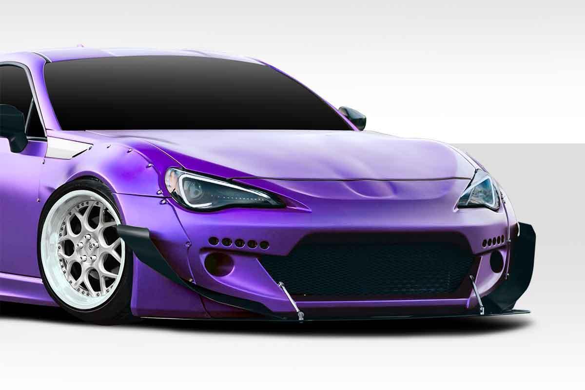 2013-2020 Scion FR-S Toyota 86 Subaru BRZ GT500 V2 Canards, Fiberglass - view 1