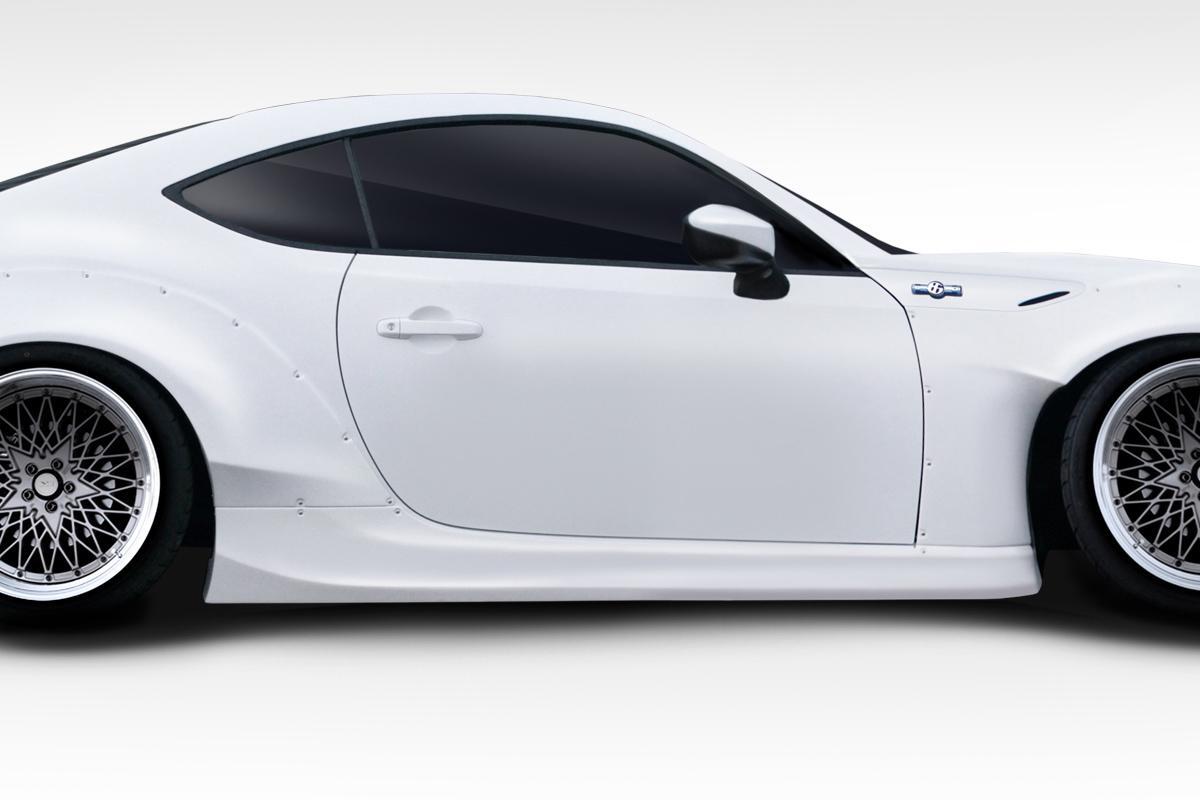 2013-2020 Scion FR-S Toyota 86 Subaru BRZ GT500 V2 Side Skirt Rocker - view 1