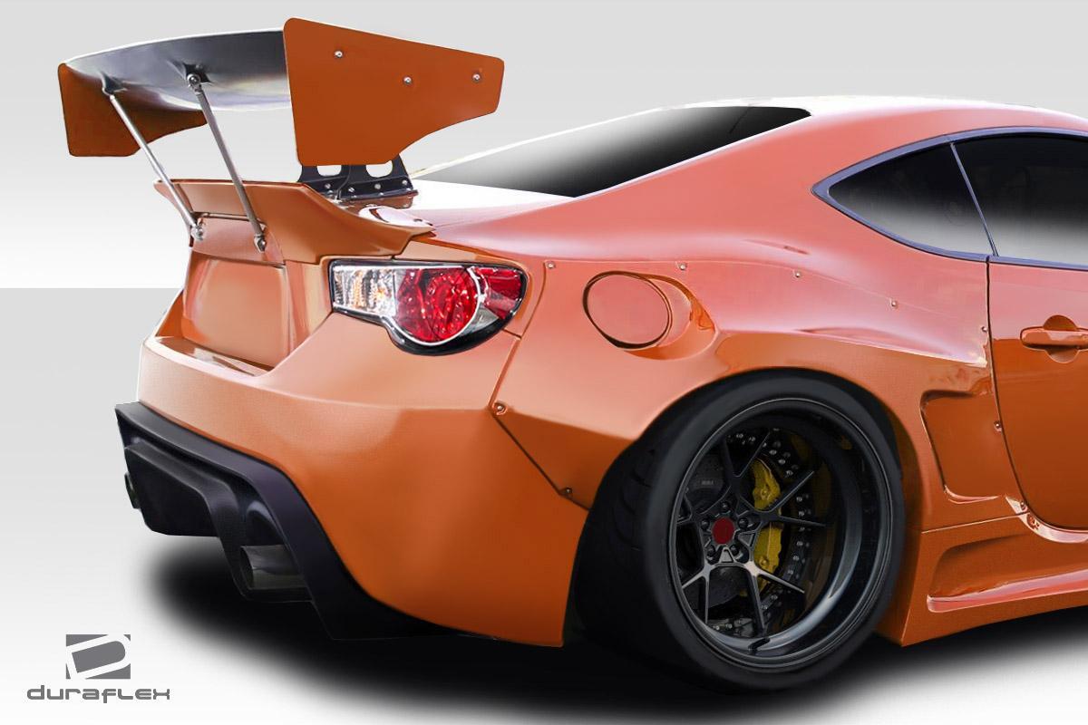 2013-2020 Scion FR-S Toyota 86 Subaru BRZ GT500 V3 GT Swan Wing - view 2