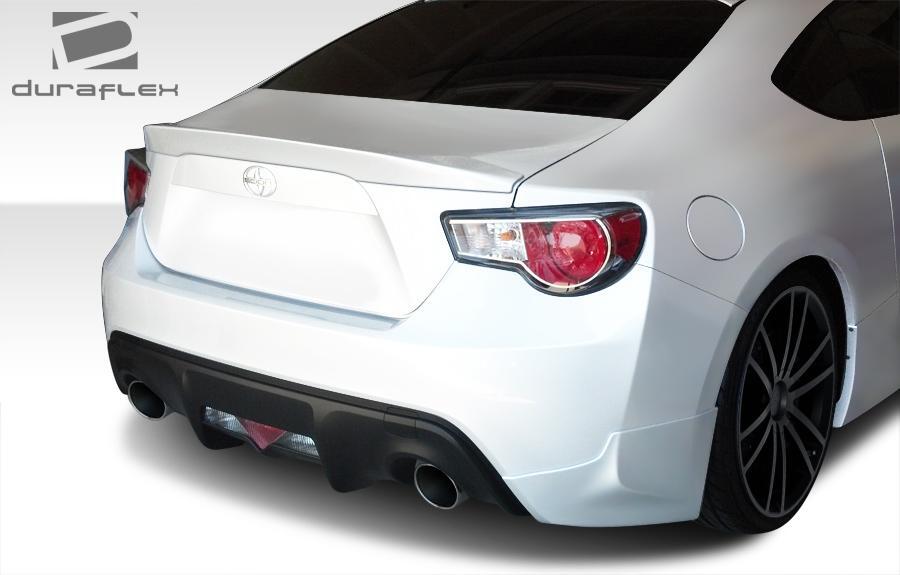 2013-2020 Scion FR-S Toyota 86 Subaru BRZ X-5 Rear Add Ons Spat - view 2