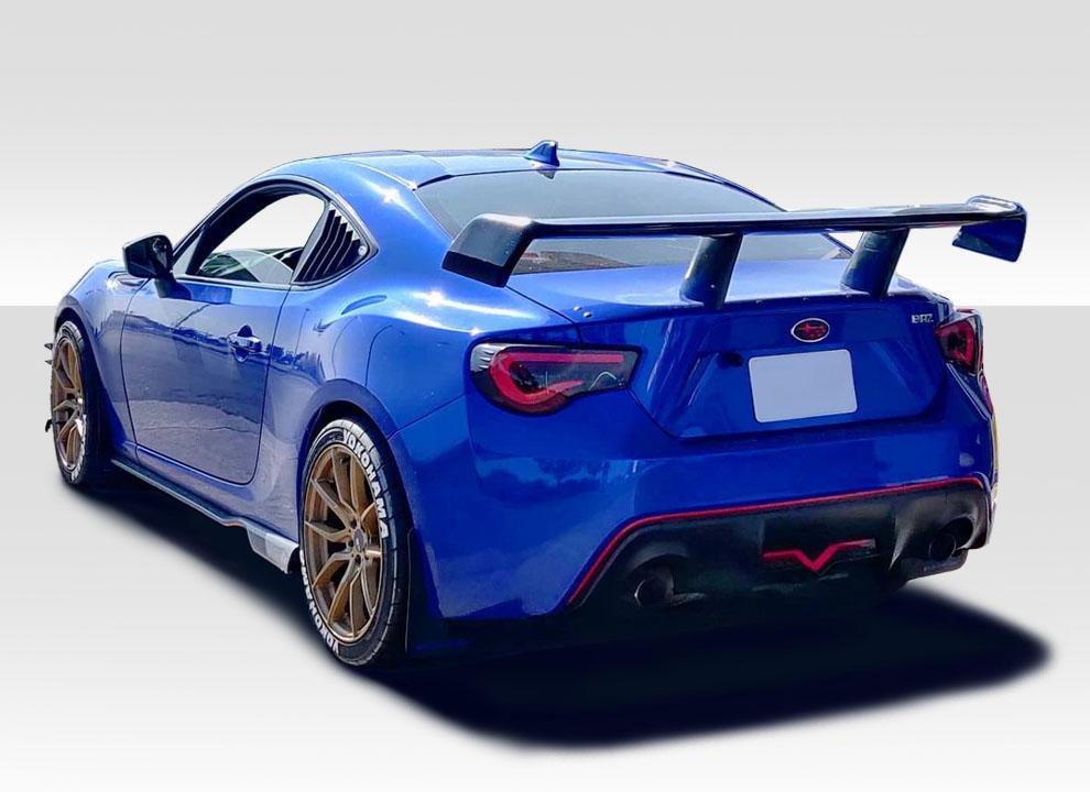 2013-2020 Scion FR-S Toyota 86 Subaru BRZ Zeus Wing Trunk Lid - view 1