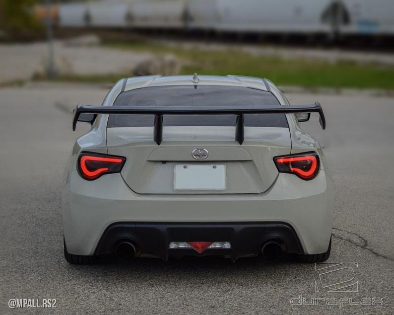 2013-2020 Scion FR-S Toyota 86 Subaru BRZ Zeus Wing Trunk Lid - view 2