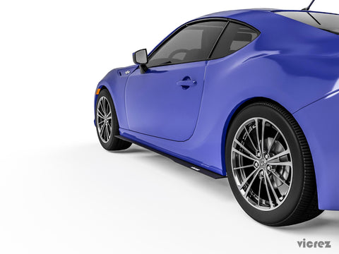 2013-2021 Scion FRS/ Subaru BRZ V3R Style Side Skirt Splitters