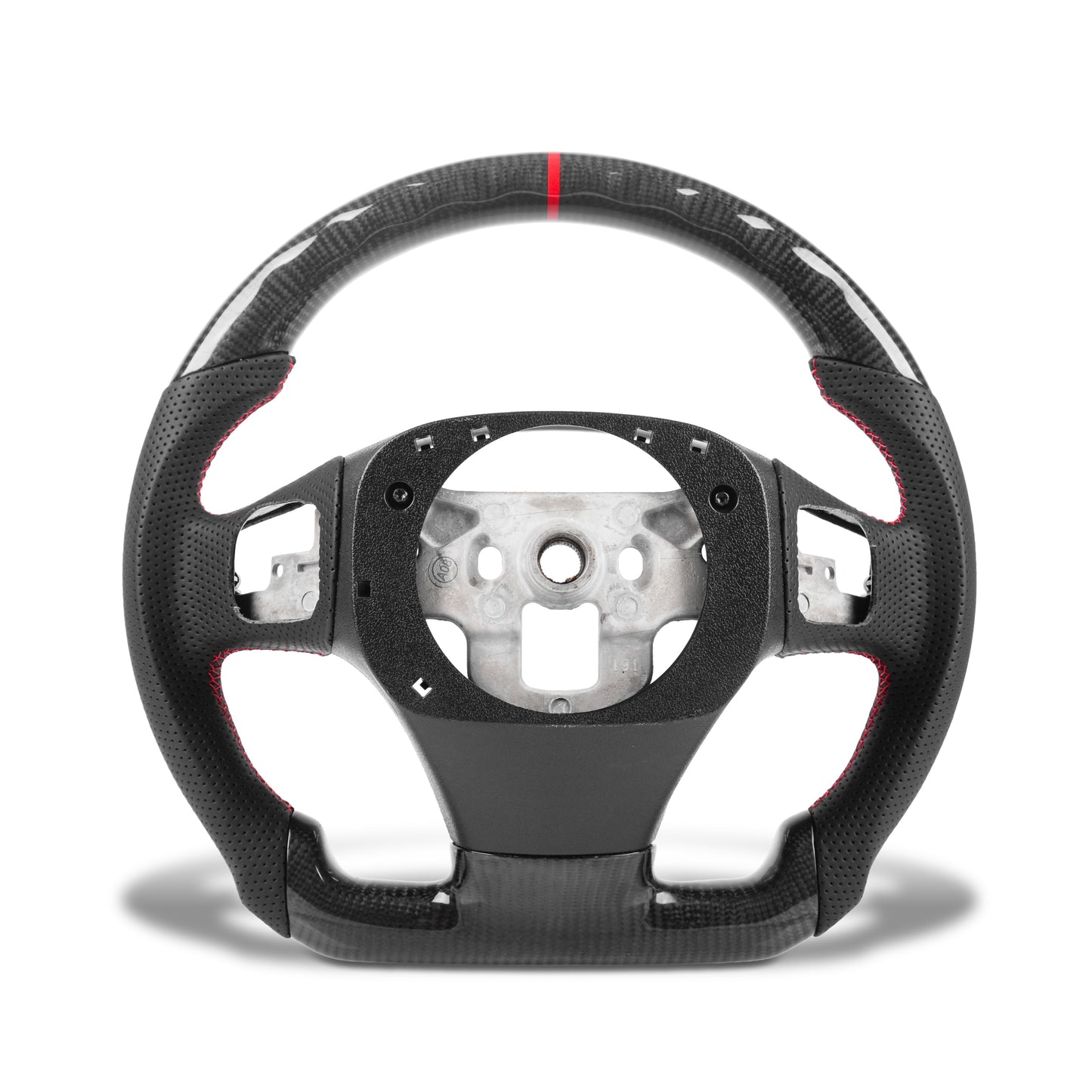 2012-2013 Corvette C6 Carbon Fiber Steering Wheel w/ Paddle Shifter Holes Core Pre Manufactured