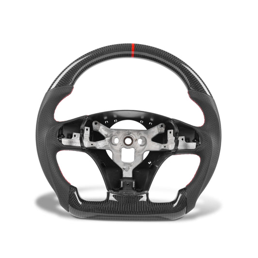 2012-2013 Corvette C6 Carbon Fiber Steering Wheel w/o Paddle Shifter Holes Core Pre Manufactured