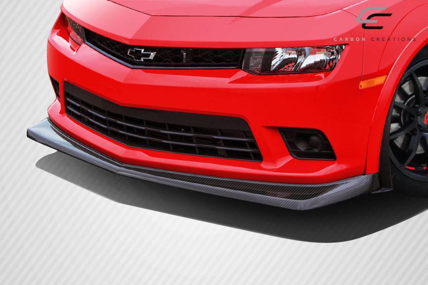 2014-2015 Chevrolet Camaro Z28 Look Front Lip Under Air Dam Spoiler - view 2