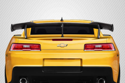 2014-2015 Chevrolet Camaro ZL1 V2 Look Wing Spoiler, Carbon Fiber - view 1