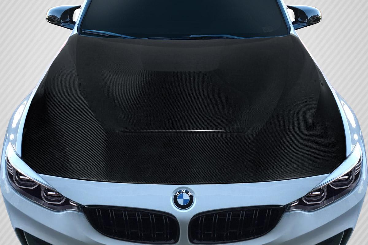 2014-2018 BMW M3 F80 / 2014-2020 M4 F82 F83 GTS Look Hood, Carbon - view 1