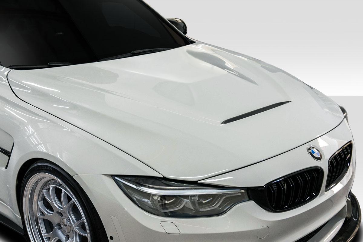 2014-2018 BMW M3 F80 / 2014-2020 M4 F82 F83 GTS Look Hood, Fiberglass - view 2