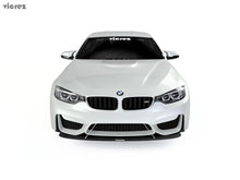 2014-2018 BMW M4 F82 F83 GTS Style Front Bumper Splitter - view 2
