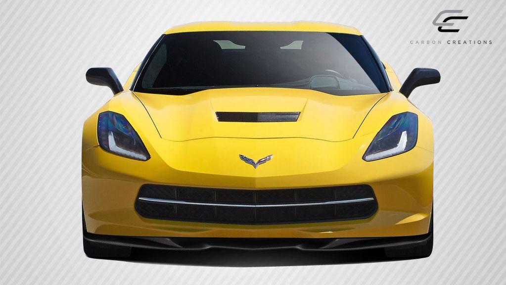 2014-2019 Chevrolet Corvette C7 Apex Front Splitter, Carbon Fiber - view 2