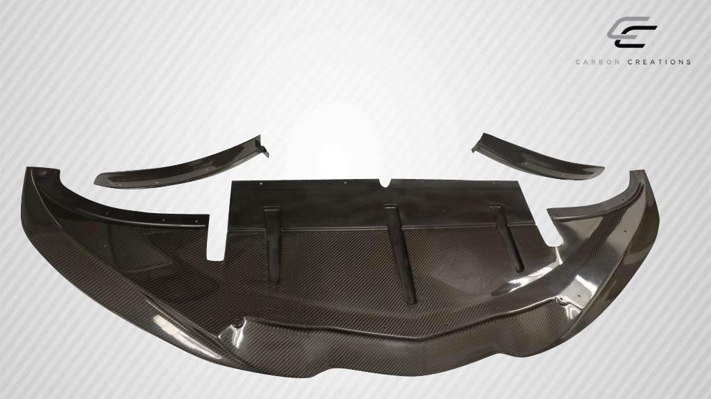2014-2019 Chevrolet Corvette C7 Apex Front Splitter, Carbon Fiber - view 6