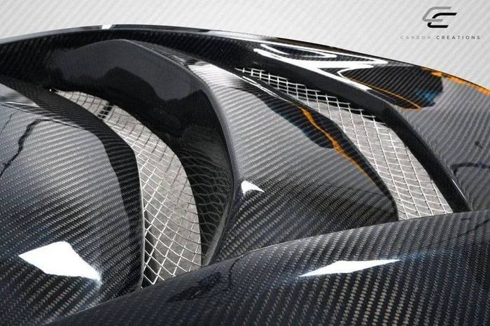 2014-2019 Chevrolet Corvette C7 ZR1 Look Hood, Carbon Fiber - view 7