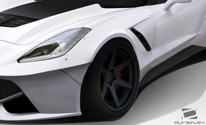 2014-2019 Chevrolet Corvette C7 Gran Veloce Wide Body Front Fender - view 2