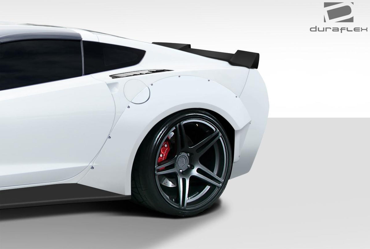 2014-2019 Chevrolet Corvette C7 Gran Veloce Wide Body Rear Fender - view 3