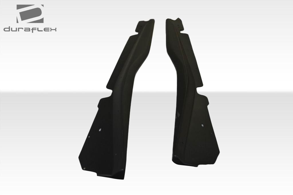 2014-2019 Chevrolet Corvette C7 Thunderbolt Side Splitters, Fiberglass - view 4