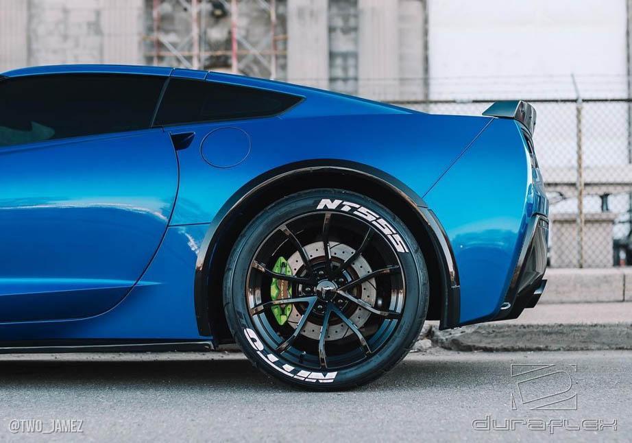 2014-2019 Chevrolet Corvette C7 ZR-C Fender Flares, Fiberglass - view 5
