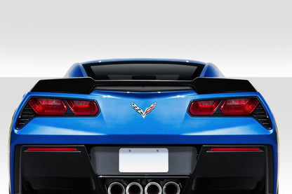 2014-2019 Chevrolet Corvette C7 ZRF1 Look Rear Wing Spoiler - view 1