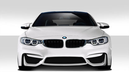2014-2020 BMW 4 Series F32 M4 Look Front Bumper Cover, Fiberglass - view 1