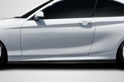 2014-2021 BMW 2 Series F22 F23 3DS Side Skirt Splitters, Carbon Fiber - view 1