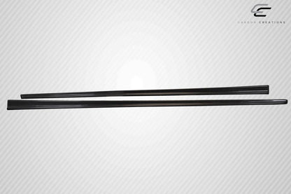 2014-2021 BMW 2 Series F22 F23 3DS Side Skirt Splitters, Carbon Fiber - view 4