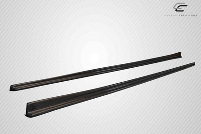 2014-2021 BMW 2 Series F22 F23 3DS Side Skirt Splitters, Carbon Fiber - view 5