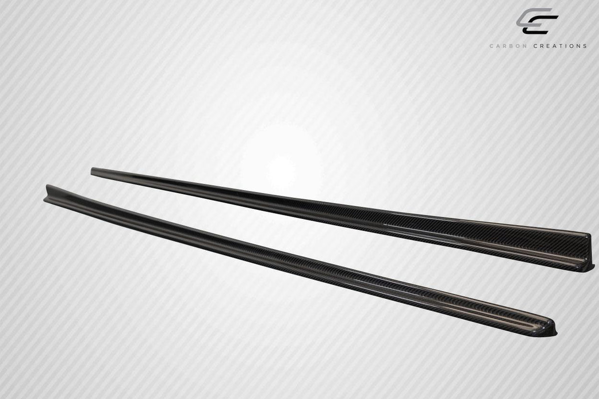 2014-2021 BMW 2 Series F22 F23 3DS Side Skirt Splitters, Carbon Fiber - view 6