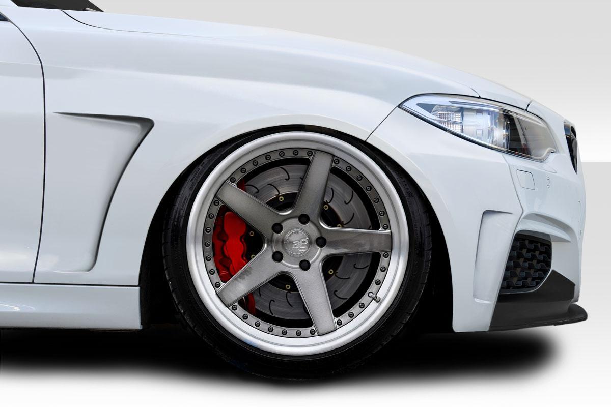 2014-2021 BMW 2 Series F22 F23 MHR Wide Body Front Fender Flares - 4 - view 1