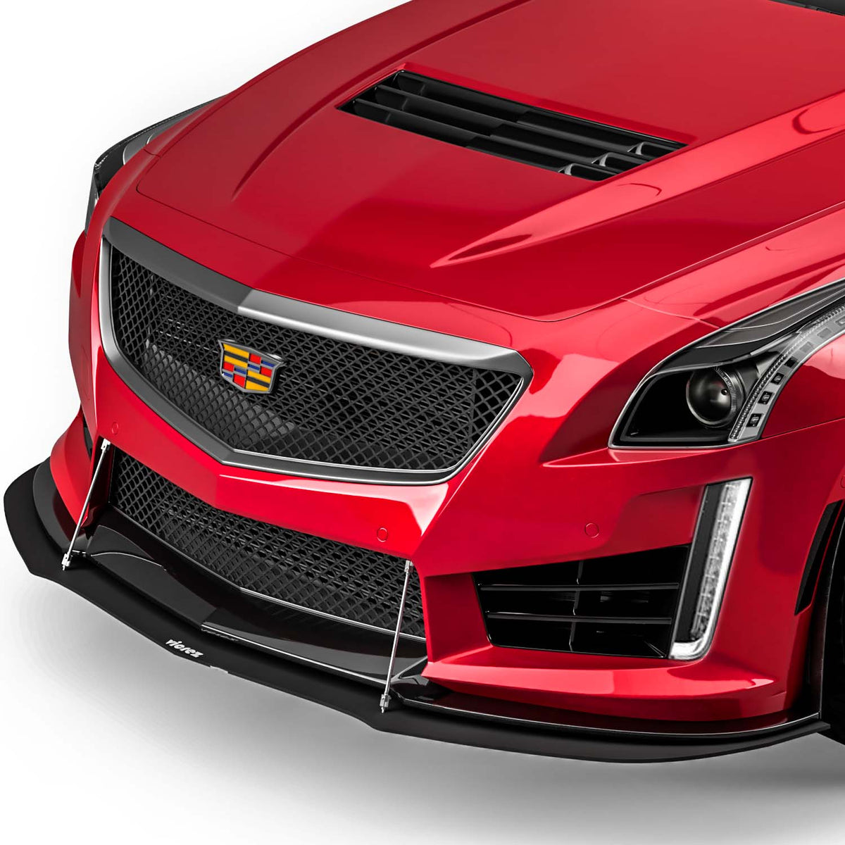 2014-2021 Cadillac CTS-V TR1 Front Bumper Splitter - view 2