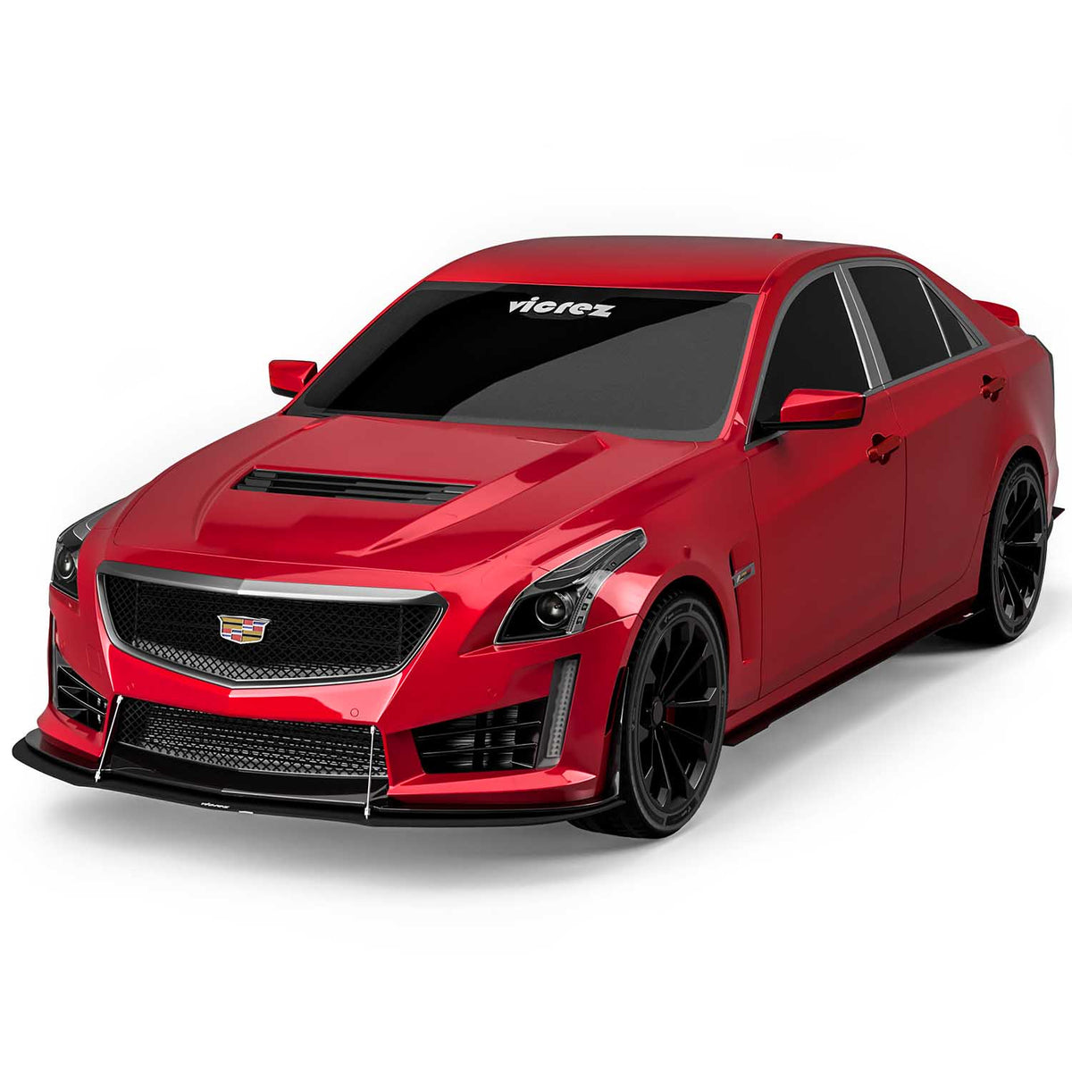 2014-2021 Cadillac CTS-V TR1 Front Bumper Splitter - view 3