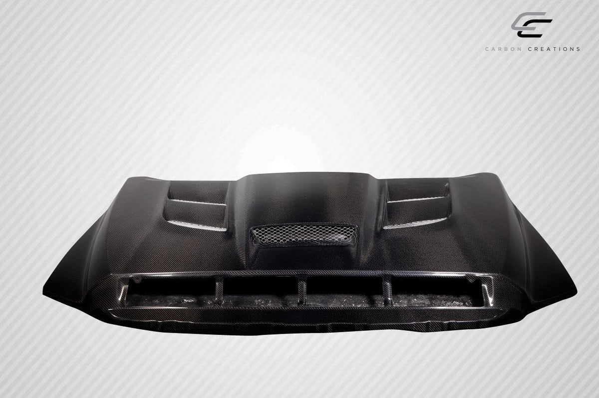 2014-2021 Toyota Tundra Viper Look Hood, Carbon Fiber - view 2