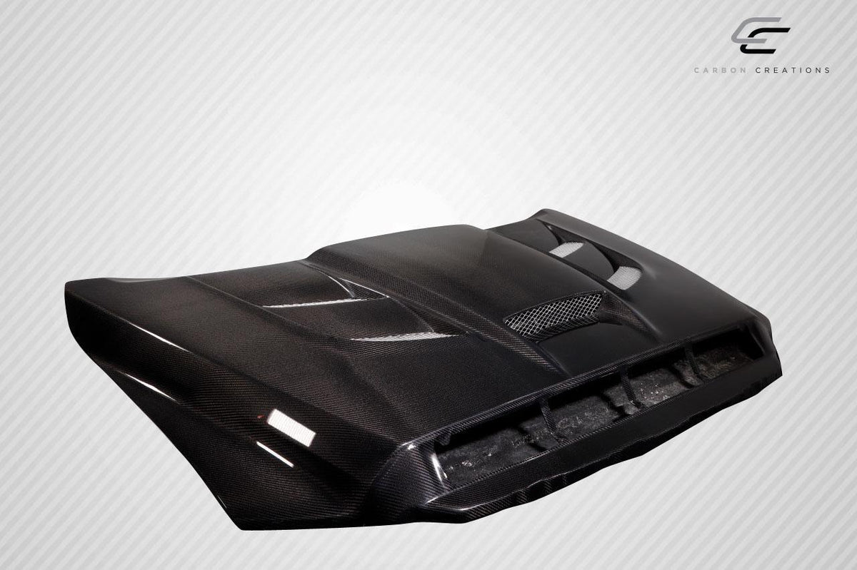 2014-2021 Toyota Tundra Viper Look Hood, Carbon Fiber - view 3