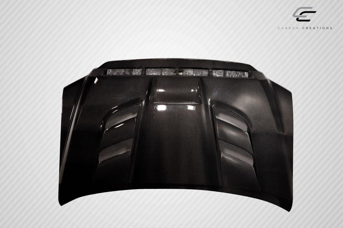 2014-2021 Toyota Tundra Viper Look Hood, Carbon Fiber - view 7