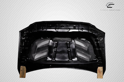 2014-2021 Toyota Tundra Viper Look Hood, Carbon Fiber - view 8