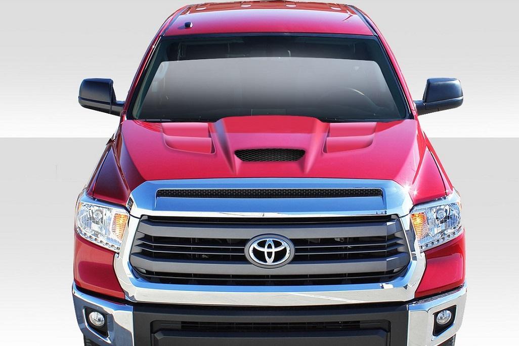 2014-2021 Toyota Tundra Viper Look Hood, Fiberglass - view 1