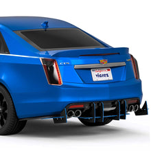 2014-2022 Cadillac CTS-V Genali VR2 Rear Diffuser, Carbon/Black
