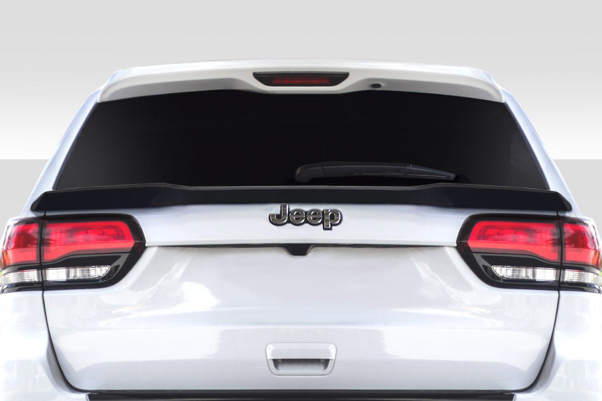2014-2022 Jeep Grand Cherokee Altero Rear Mid Wing Spoiler, Fiberglass - view 1