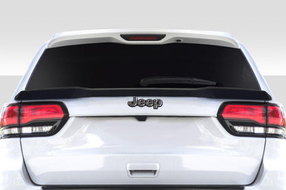 2014-2022 Jeep Grand Cherokee Altero Rear Mid Wing Spoiler, Fiberglass - view 1