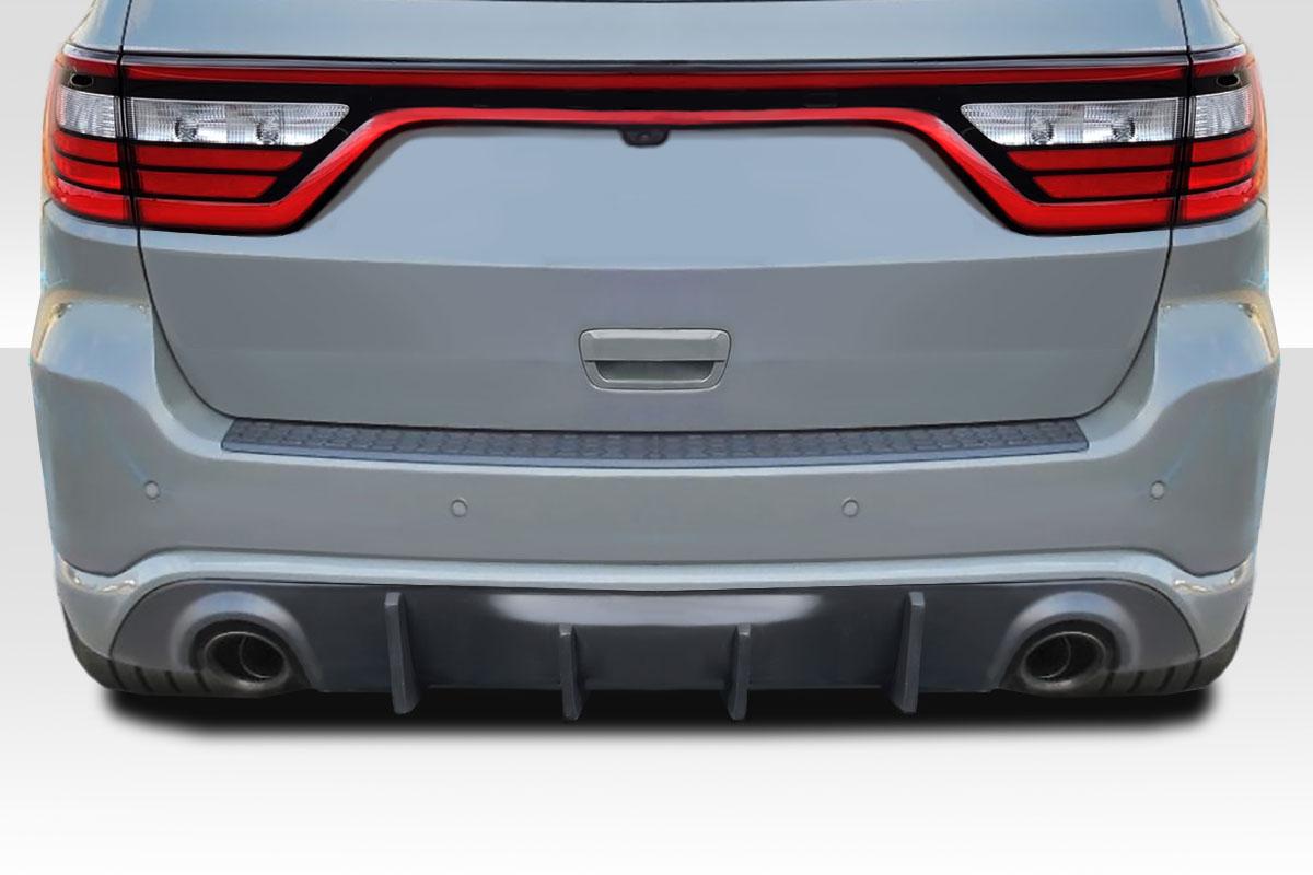 2014-2023 Dodge Durango SRT Look Rear Bumper Cover, Fiberglass - view 1