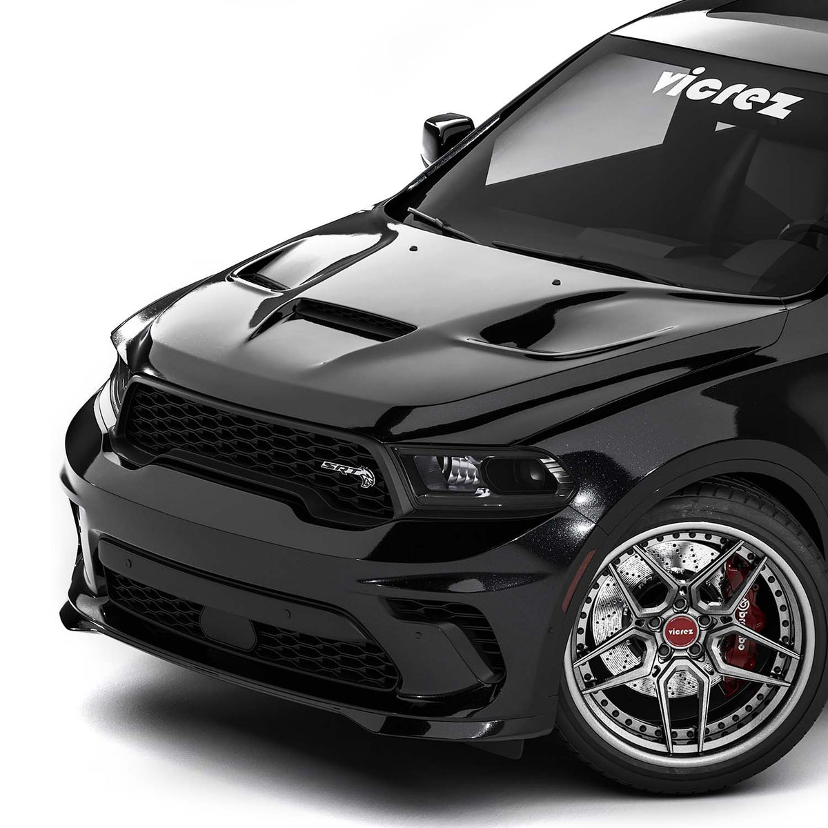 2014-2026 Dodge Durango 2021 SRT Hellcat Style Body Kit - view 7