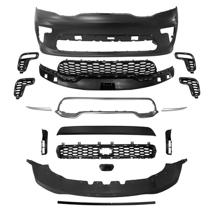 2014-2026 Dodge Durango 2021 SRT Hellcat Style Front Bumper