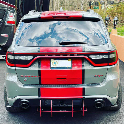 2014-2026 Dodge Durango Centa VR2 Rear Diffuser, Carbon/Black - view 10