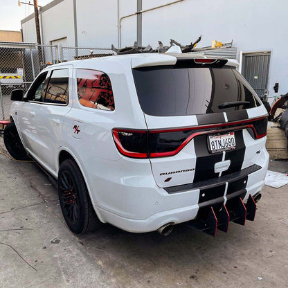 2014-2026 Dodge Durango Centa VR2 Rear Diffuser, Carbon/Black - view 11