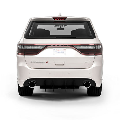 2014-2026 Dodge Durango Centa VR2 Rear Diffuser, Carbon/Black - view 8