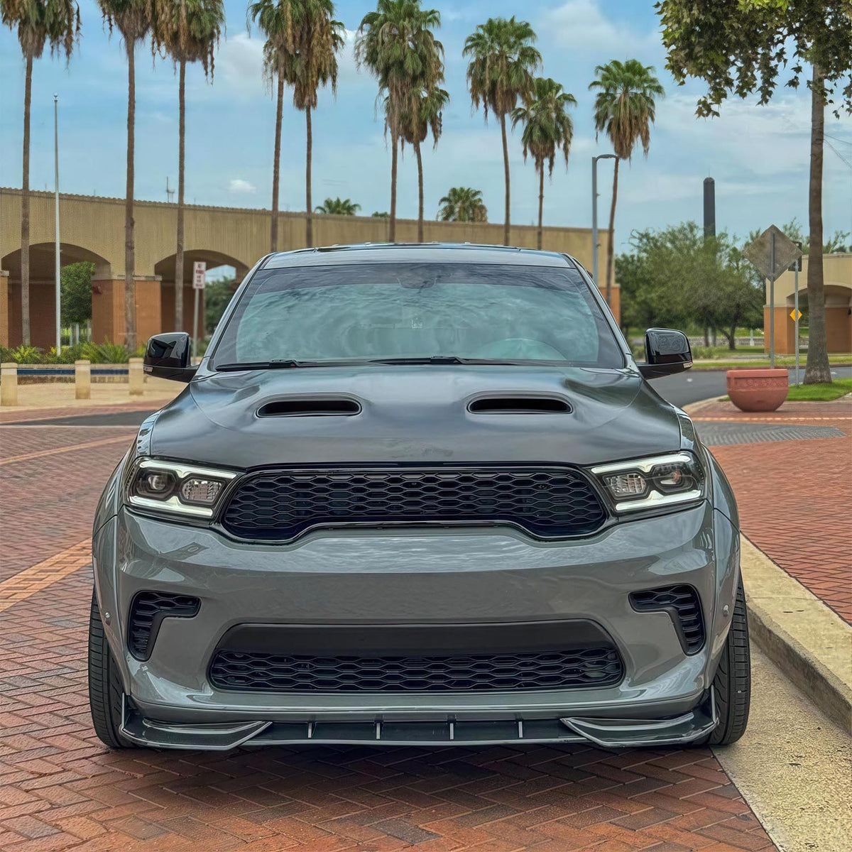 2014-2026 Dodge Durango Redeye Style Hood, OEM-Fit Replacement - view 3